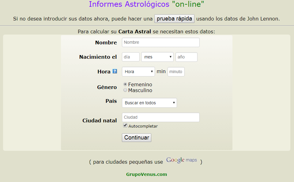¿Que dice de ti tu Carta Astral? - Página gratis 2 grupovenus2