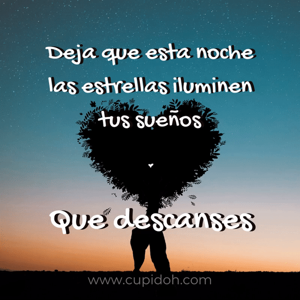 Buenas noches lindos sueños
