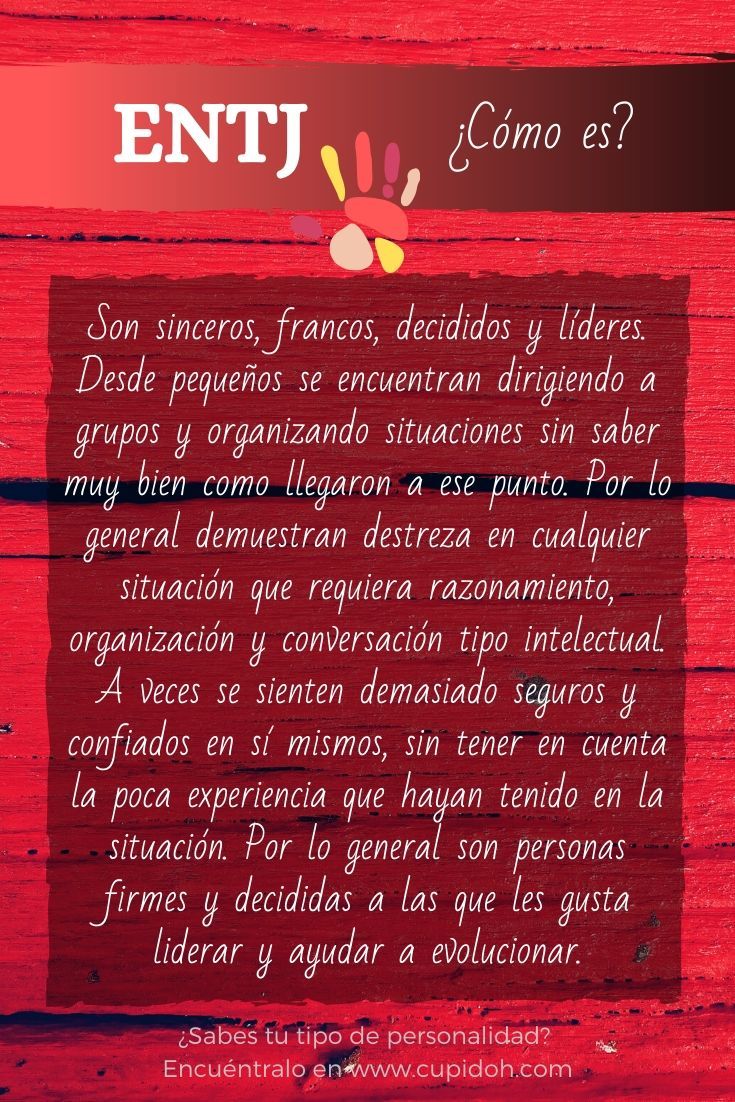 entj personalidad
