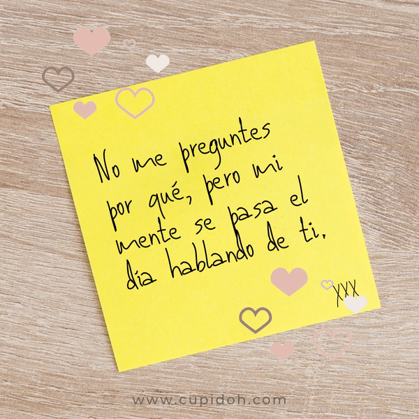 notas para enamorar