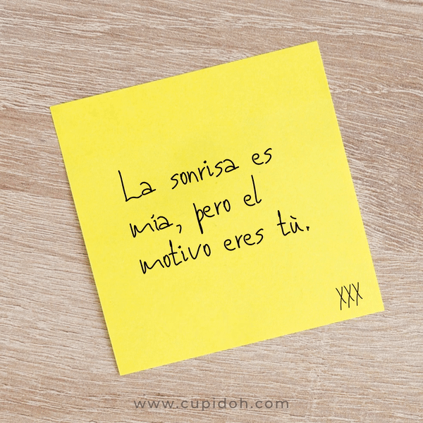 notas para dedicar