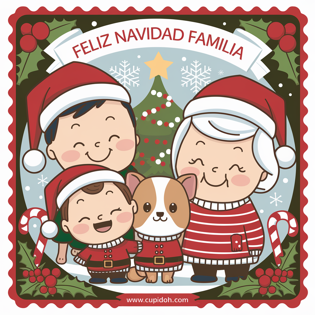 Feliz navidad familia